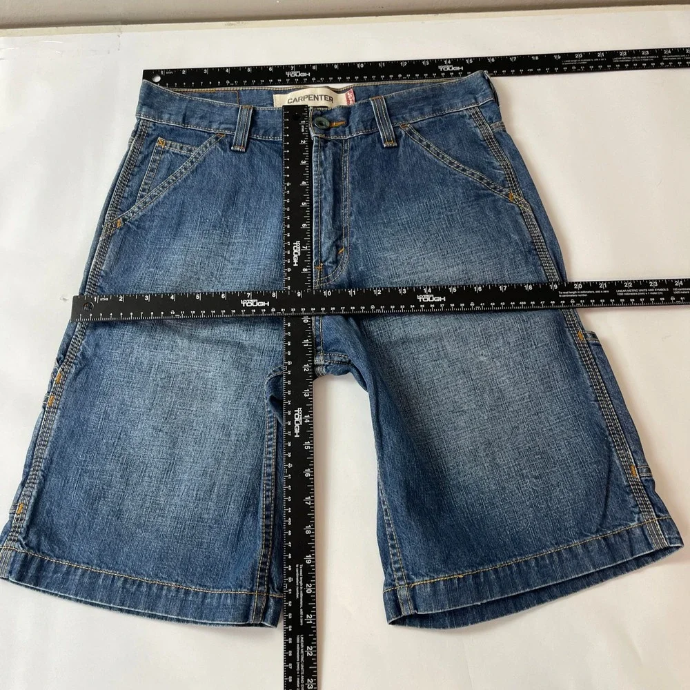 Vintage Levis Denim Shorts Mens 29 Blue 11
